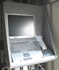 Laptop zur mobilen Datenerfassung