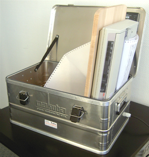 Mobiler Drucker für LKW installation
